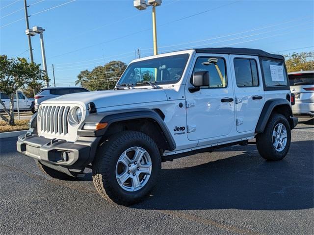 used 2022 Jeep Wrangler Unlimited car, priced at $26,998