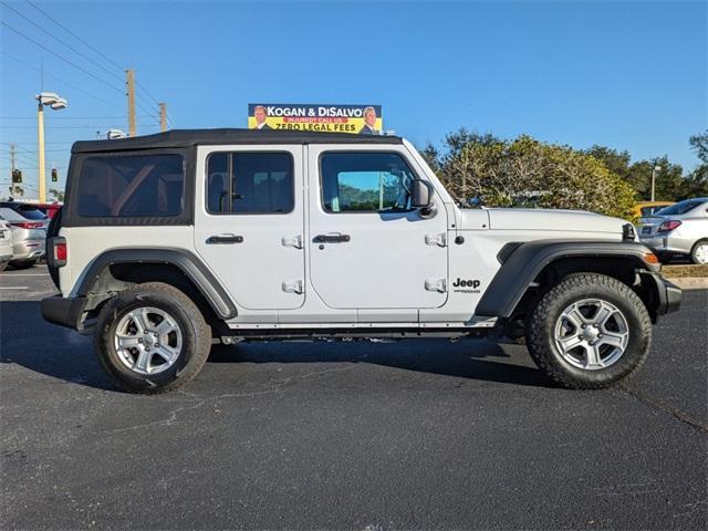 used 2022 Jeep Wrangler Unlimited car, priced at $26,998