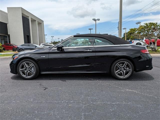 used 2021 Mercedes-Benz AMG C 43 car, priced at $42,993
