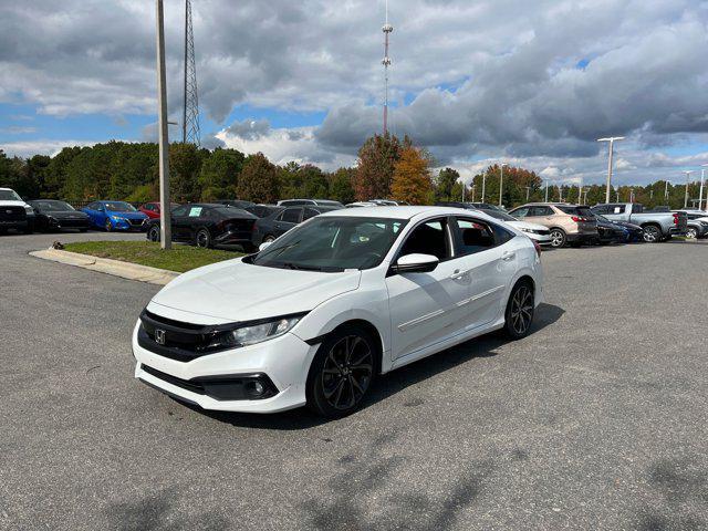 used 2021 Honda Civic car, priced at $16,311
