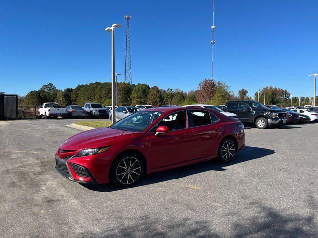 used 2021 Toyota Camry car, priced at $22,993