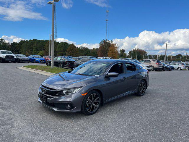 used 2021 Honda Civic car, priced at $17,384