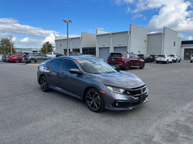 used 2021 Honda Civic car, priced at $17,384