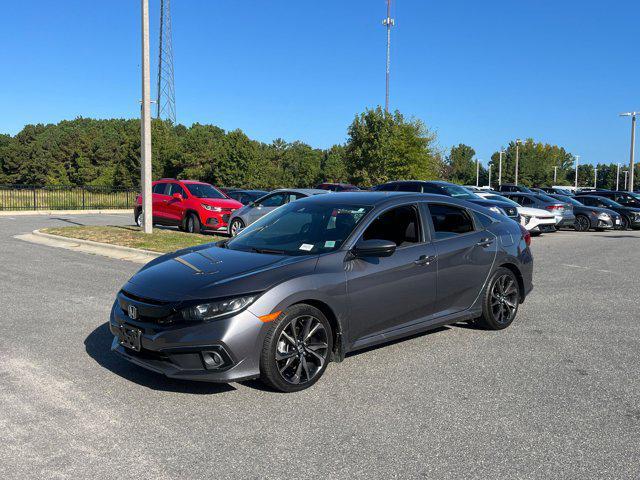 used 2021 Honda Civic car, priced at $17,384