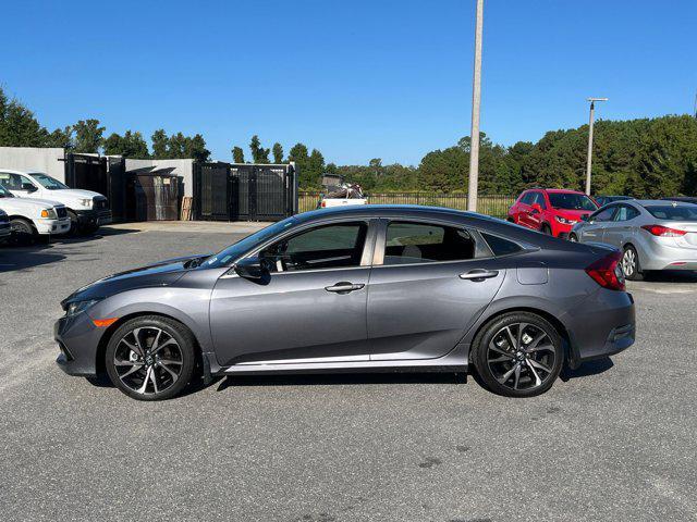 used 2021 Honda Civic car, priced at $17,384