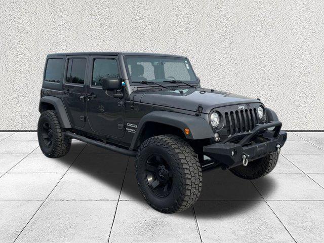 used 2017 Jeep Wrangler Unlimited car, priced at $16,999