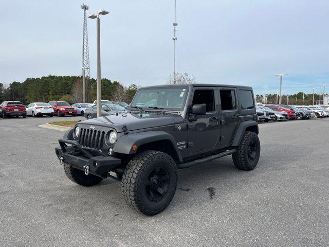 used 2017 Jeep Wrangler Unlimited car, priced at $16,999