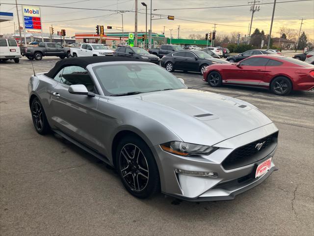 used 2021 Ford Mustang car, priced at $18,000