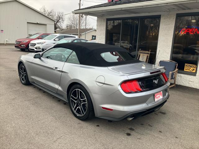 used 2021 Ford Mustang car, priced at $18,000