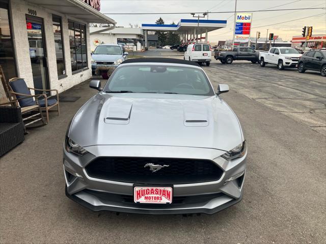 used 2021 Ford Mustang car, priced at $18,000