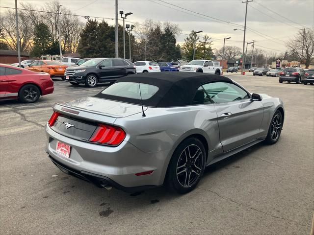 used 2021 Ford Mustang car, priced at $18,000