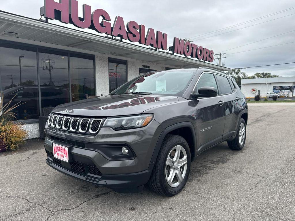 used 2024 Jeep Compass car, priced at $21,000