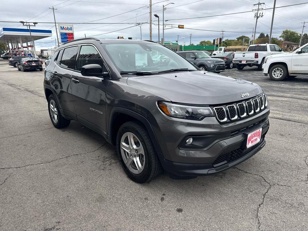 used 2024 Jeep Compass car, priced at $21,000