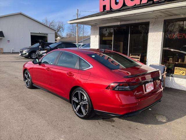 used 2024 Honda Accord Hybrid car, priced at $28,500