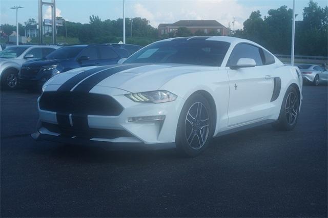 used 2021 Ford Mustang car, priced at $21,553