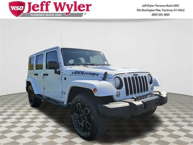 used 2017 Jeep Wrangler Unlimited car, priced at $25,576