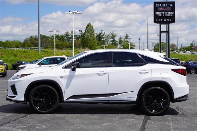 used 2021 Lexus RX 450h car, priced at $43,714