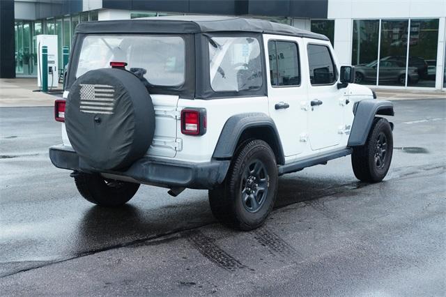 used 2018 Jeep Wrangler Unlimited car, priced at $22,323